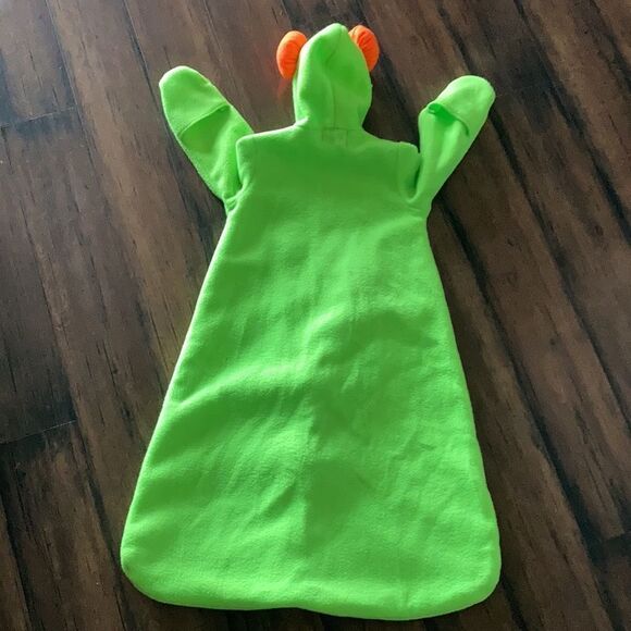 Handmade Fleece Monster Tree Frog LIGHT UP Halloween Costume 0-12 Months 🐸 - Picture 7 of 13